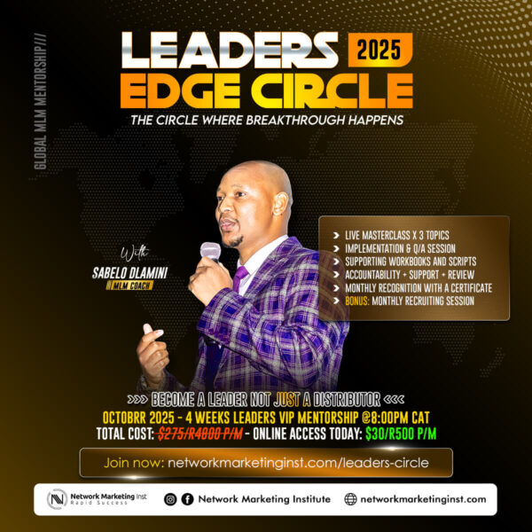 LEADERS EDGE CIRCLE - OBJECTION HANDLING AND CLOSING 2025