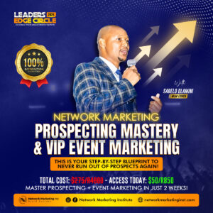 LEADERS EDGE CIRCLE - PROSPECTING MENTORSHIP
