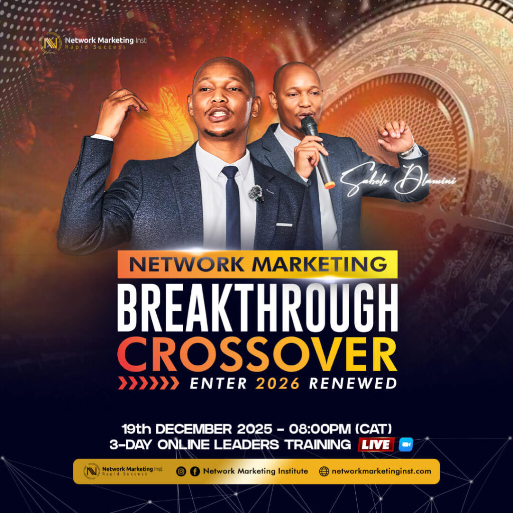 Network marketing Institute breakthrough Crossover